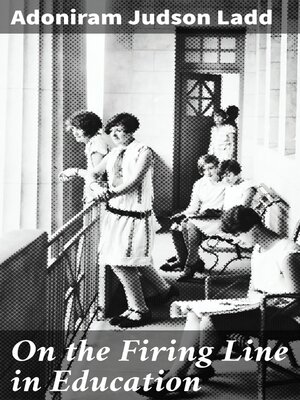 cover image of On the Firing Line in Education